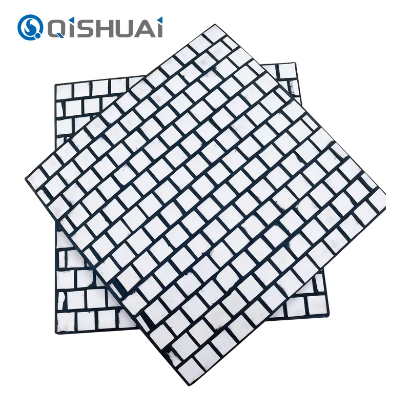 Lớp lót tác động cao su gốm